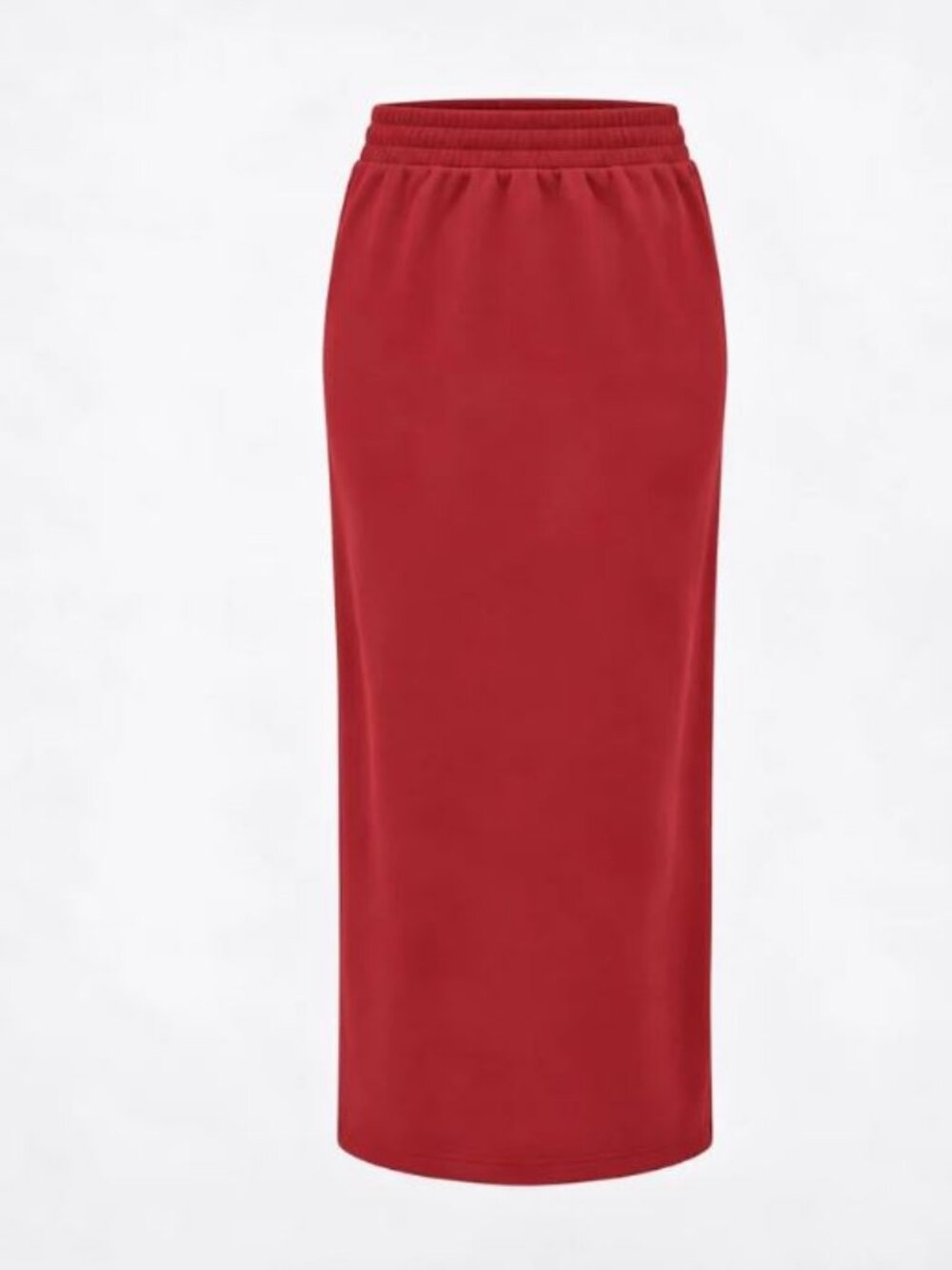 ALEEZA PARIS Sienna Maxi Skirt XS Brick Red S100